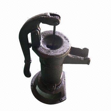 Hand Operated Water Pump, Made of Cast Iron