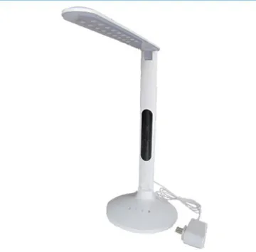 multi-purpose lamp with thermometer,touch control led table lamp,folded flexible led desk lamp