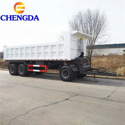 3 Axle Tipper Semi Trailers Rear Dump Trailer