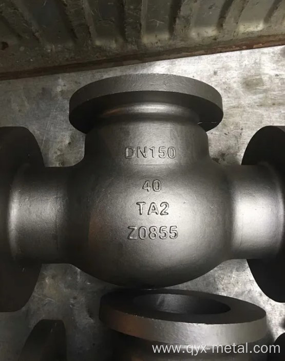 titanium VT1-0 corrosion resistance titanium check valve