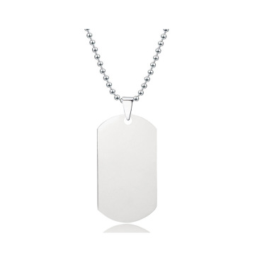 Custom Logo Steel Dog Tags for Engraving and Sublimation