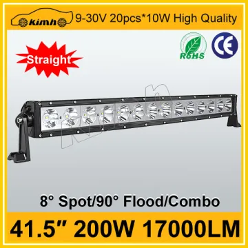 High performance offroad waterproof 200W diy led light bar