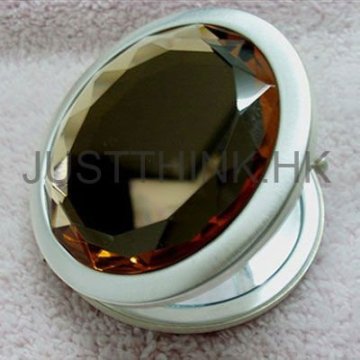Customized Crystal Cosmetic Pocket Mirror FZ-CST-0039