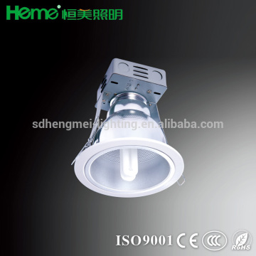 5" Vertical recessed downlight fixture with cut out 150mm