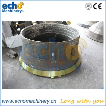 cone crusher spare component Telsmith bowl liner