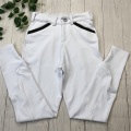 White Knee Grip Kids Breeches For Horseback Riding