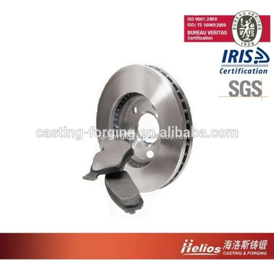 Cross-drilled & Slotted Brake Rotor