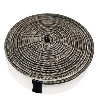 Ceramic Grill Accessory Kit: 150" Long High Temp Fiberglass Gasket with Adhesive Self-Stick Mesh Gasket Replacement