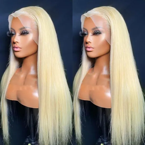 613 Blonde HD Full Lace Wig for Black Women - Raw Virgin Human Hair
