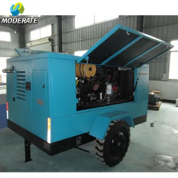 Movable Diesel Screw Air Compressor