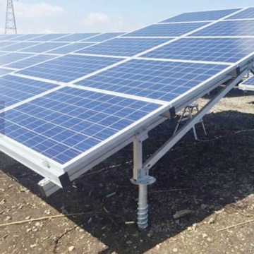 Ground Screw Piles for Solar Panel Foundation