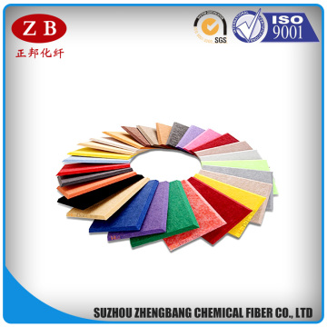 polyester acoustic panel for sound isulation