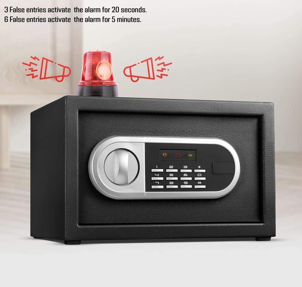 Digital Small Personal Safes for Pistol Cash Jewelry