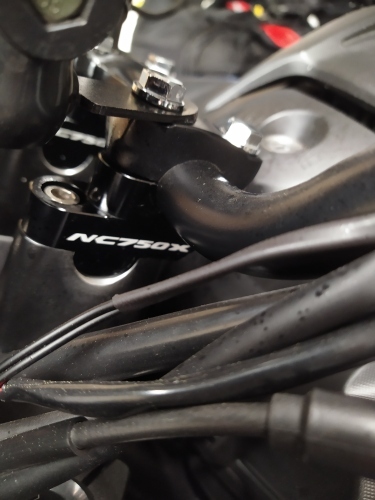Motorcycle riser lift handlebar clamp clamp grip riser used by Honda
