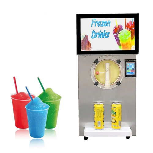 Commercial Frozen Drink Equipment Automatic Slush Machine Snow Melting  Machine Smoothie Frozen Drink Maker Juice Machine