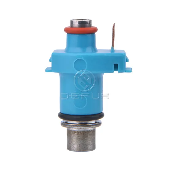 DEFUS Guangzhou motorcycle spare parts blue 10 holes flow 140cc/min motorcycle injection original nozzle fuel injector