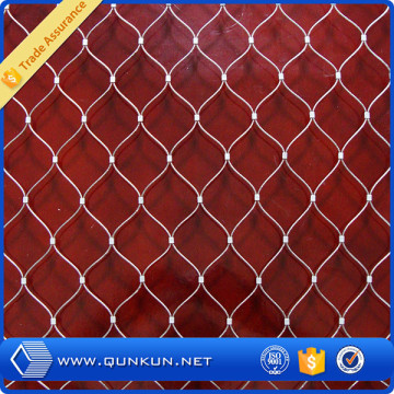 2015 stainless steel 316 ferruled wire rope mesh