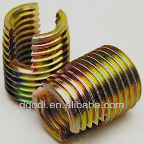 double theaded screw insert, screw with internal thread