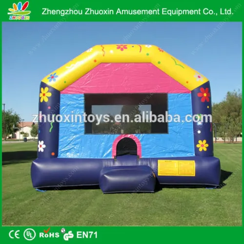 Flower Cherry Inflatable Bouncy Castle Moonwalk Pillow Bouncer, High
