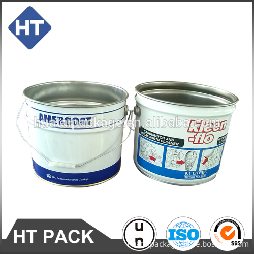 10 Liter Paint Bucket, 2 Gallon Pail For Paint, Chemical Can, High ...