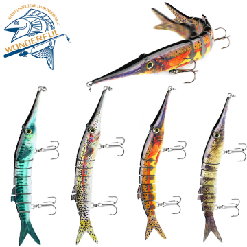 8-Segment 250mm 52g Hard Plastic Big Game Swimbait Lure