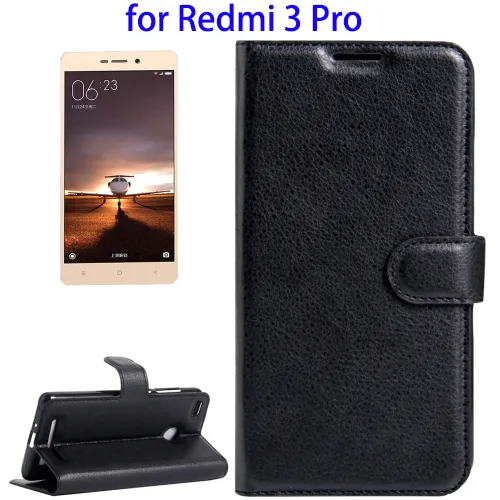 New Arrival Flip Leather Case for Mini Xiaomi Redmi 3s Pro Back Cover