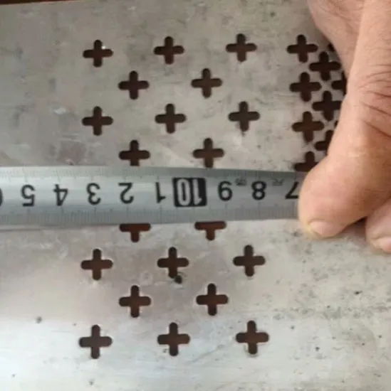 Porous mesh perforated metal mesh fabric