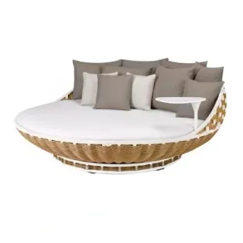 Luxury Nordic Outdoor Swing Sofa for Comfortable Leisure