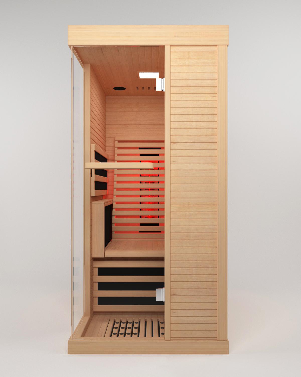 Fully Equipped Far Infrared Sauna Room For Single