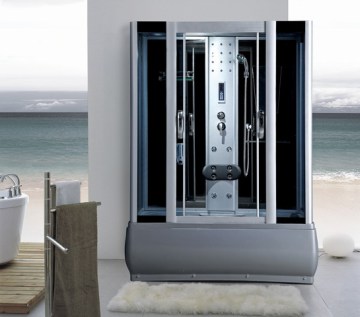 Grey Glass Steam Shower Room (ADL-8308)