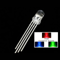 Super Bright Clear 5mm RGB LED Anode Common