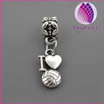 Wholesale high quality diy big hole beads bracelet charms