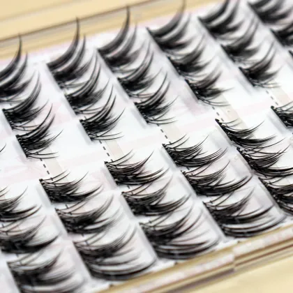 No Glue Needed Press-on Lashes: Pre-Bond Technology