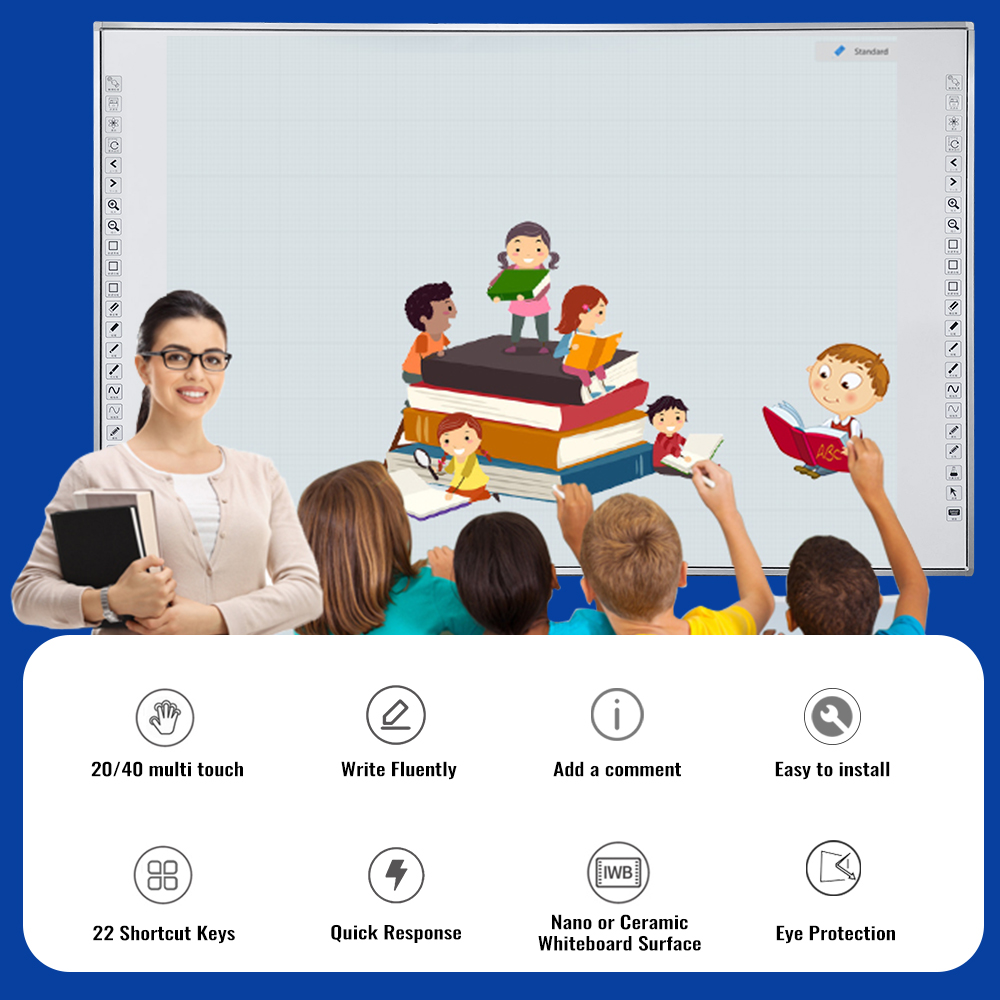 82 Inch IR touch Interactive Whiteboard