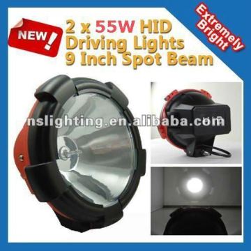 12V/24V 35W 55W 70W 9" H3 6000K HID Xenon Driving Off-road Spotlight 4X4 JEEP Car Headlight