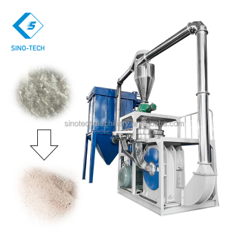 High Quality PVC PP PET Scrap Plastic Recycling System with 2 in 1 Impact Pulverizer for Sale