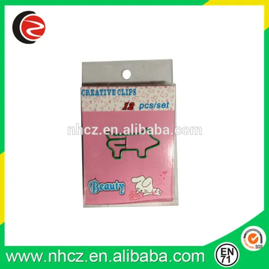 Pig Paper Clips in PET Box