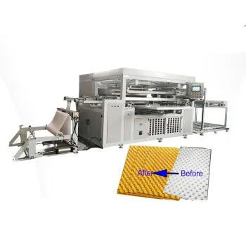 Vacuum Hips Radiant Floor Heat System Panel Thermoforming Machine