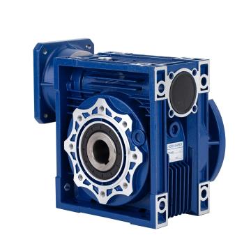 SMRV050 Worm Gearbox for AC Geared Motor 80B14 - Worm Speed Gear Box Reducer for NEMA Stepper and Servo Motors