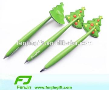 Rubber/pvc ball pen with magnet