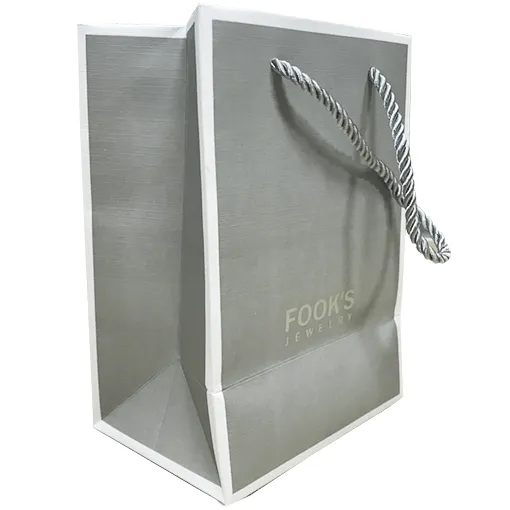 Recycle high quality paper shopping bag
