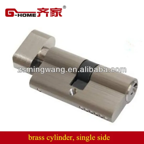 brass cylinder 70mm euro standard cylinder with 5 keys