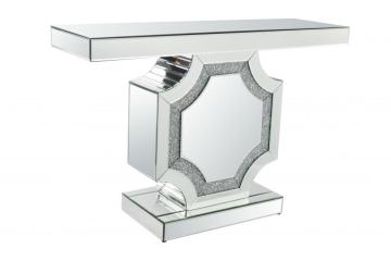 Hot Sell Mirrored Crushed Diamond Console Table