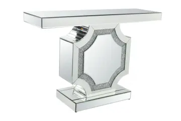 Hot Sell Mirrored Crushed Diamond Console Table