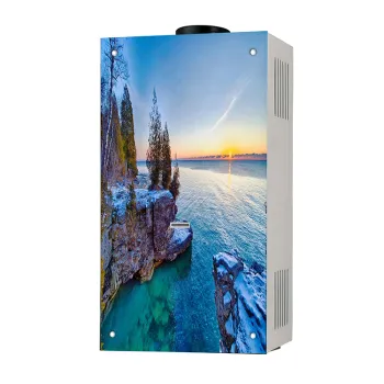 6l-20L Colorful Glass Panel Gas Water Heater