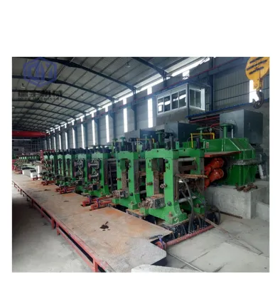 Steel Rolling Mill: Angle Iron, Rebar Production Machine
