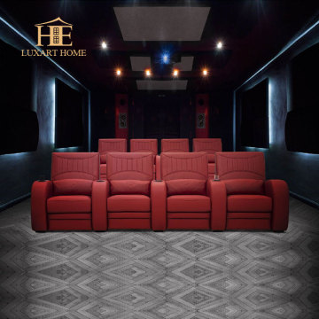 High-End Custom Electric Function Recliner Viewing Sofa for Home Theater Villa