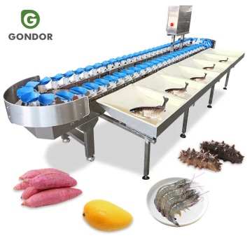 Abalone Guava Clam Auto Belt Type Vikt sorteringsmaskin "Denna titel fångar nyckelelementen i automatisering, sortering efter vikt och olika objekt (men inte alla kan inkluderas på grund av längdbegränsningar). Om du har ett primärt fokus eller speci