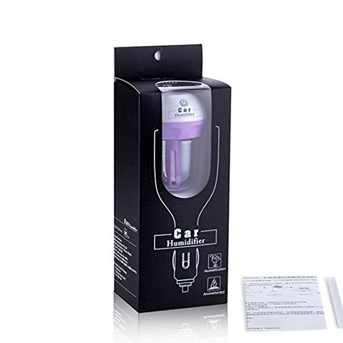50ml Mini Car Ultrasonic Aroma Nebulizer Air Freshener
