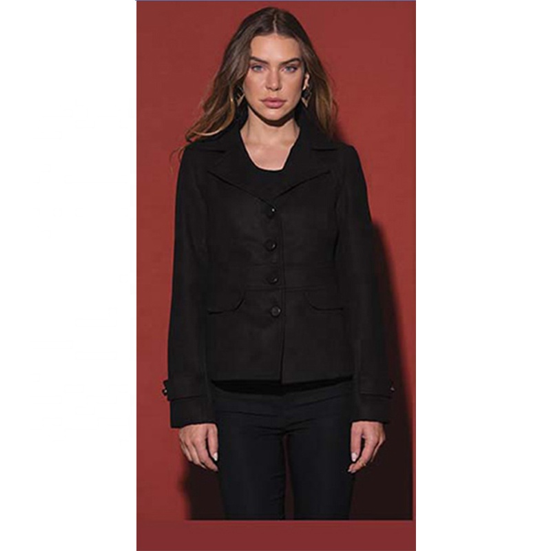 2020 Cappotto Regular In Lana Nuovo Design